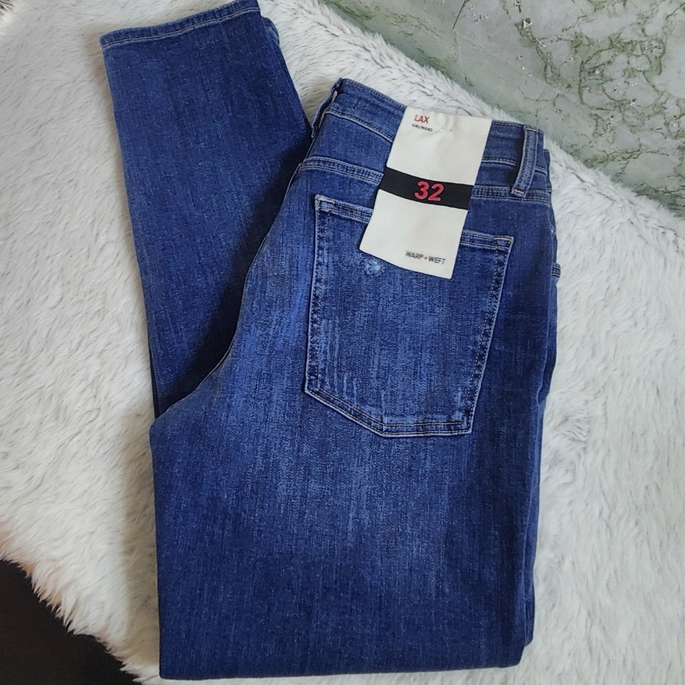 WARP + WEFT LAX Los Angeles Girlfriend Jeans